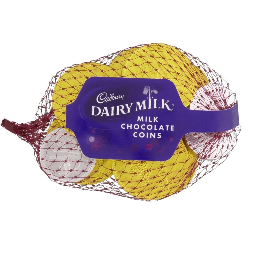 C'bury Dairy Milk Chocolate Coins Net 70g– British Food Supplies