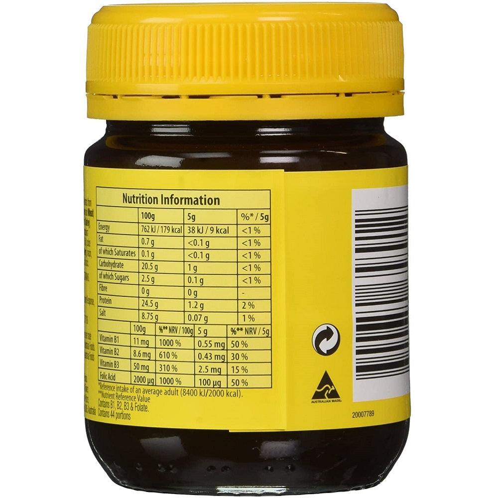 Kraft Vegemite Yeast Extract 220g– British Food Supplies