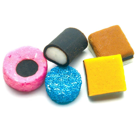Bonds of London Liquorice Allsorts Sweets Bags 130g - British Food Supplies