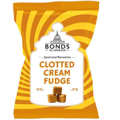Bonds of London Clotted Cream Fudge Bags 120g - British Food Supplies