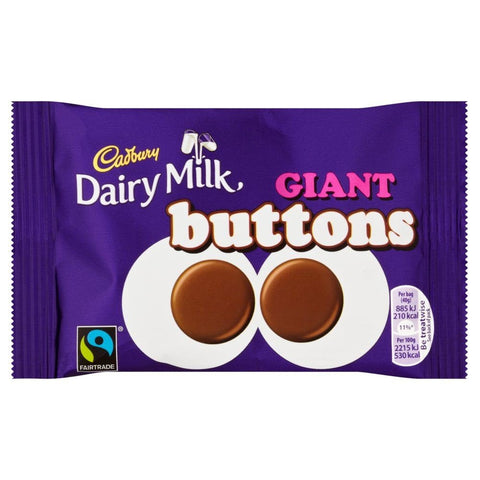 Cadbury Dairy Milk Giant Buttons Chocolate 40g
