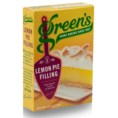 Greens Lemon Pie Filling Mix 140g - British Food Supplies