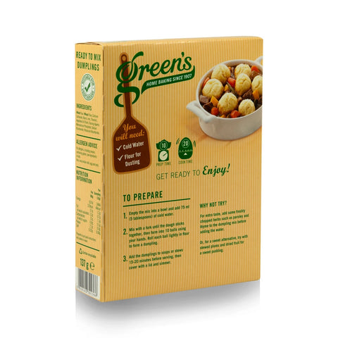 Greens Dumpling Mix 137g