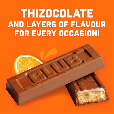McVitie's Club Orange Biscuit 7pk 154g