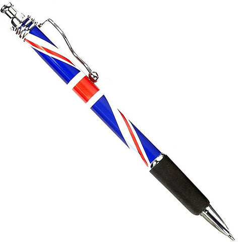 Elgate Union Jack Wavy Clip Pen