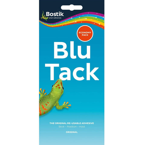 Bostik Blu-Tack Economy Pack - The original reusable adhesive 110g