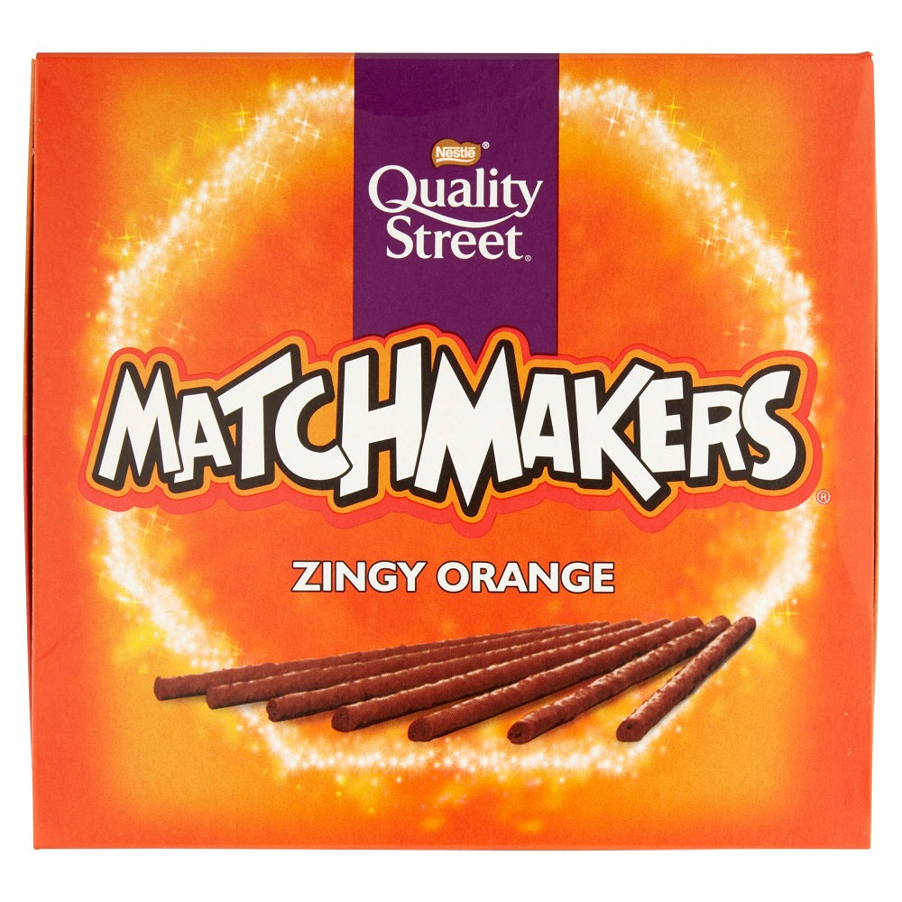 Nestle Quality Street Matchmaker Zingy Orange Chocolate 120g– British Food  Supplies