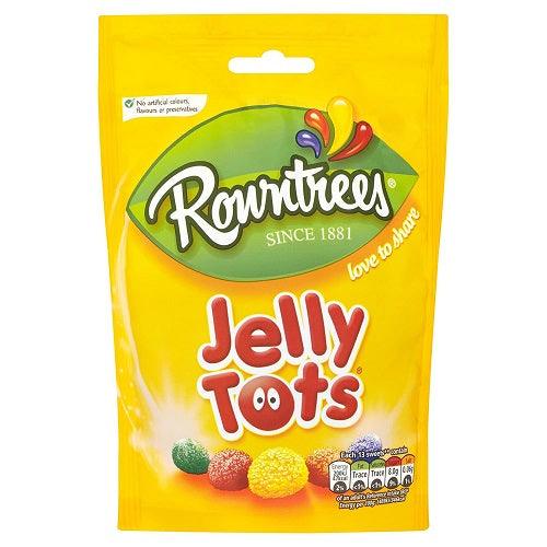 Rowntree Jelly Tots Pouch 150g - Bursting with Fruity Joy for Snacking ...