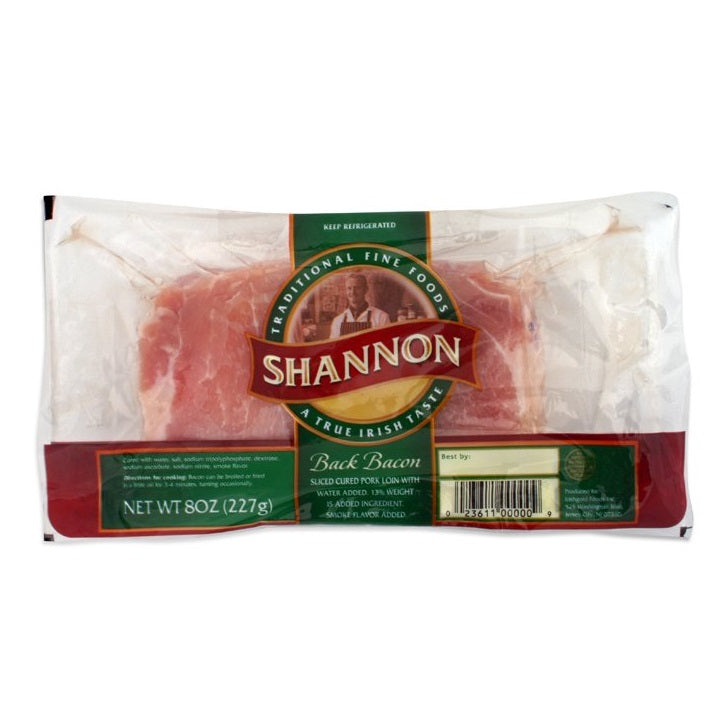 Irish Back Bacon 8oz – Camerons British Foods